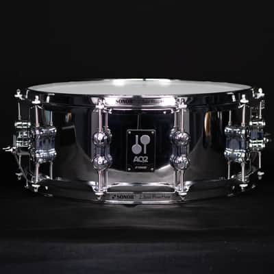 Sonor AQ2 14" X 5.5" Steel Snare Drum image 1