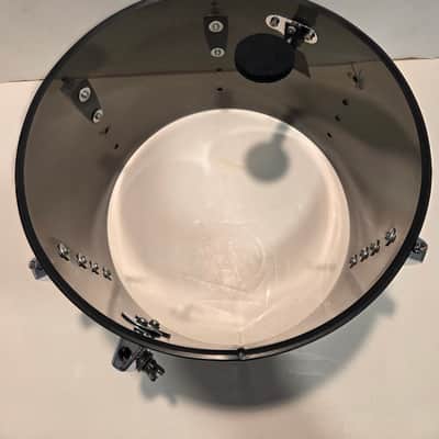13" Ludwig  Vistalite tom - Smoke black, mid 70's image 12