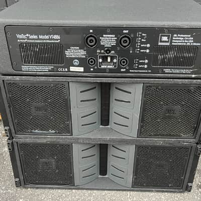 JBL Vertec VT4886 Tri-Amplified 3-Way Line-Array Speaker (LOT OF 4) THS image 3