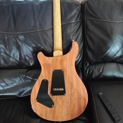 Paul Reed Smith 2015 PRS Custom 24 MSL Limited Wood Library, Blue Fade, Artist Top, Korina neck, Gre image 8