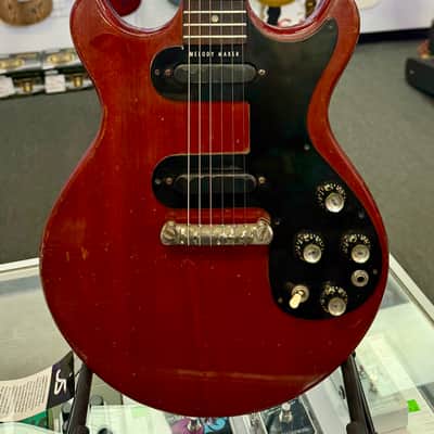 Immagine Gibson 1965 Melody Maker Vintage Electric, Cherry with Gig Bag - Pre Owned - 2