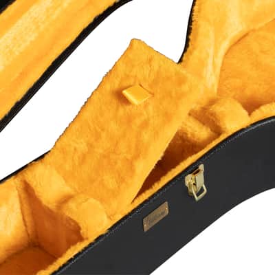 Gibson Lifton Historic Black/Goldenrod Hardshell Case Dreadnought image 3