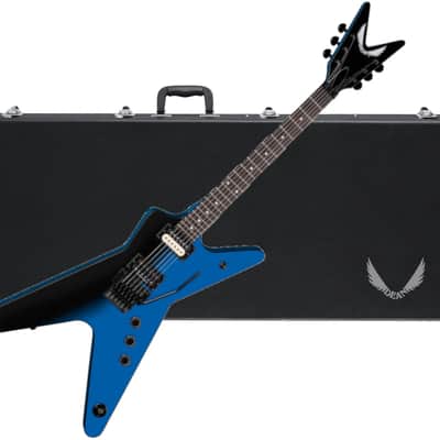 Dean ML 79 Floyd Electric GUITAR Black Blue Fade NEW w/ Hard CASE