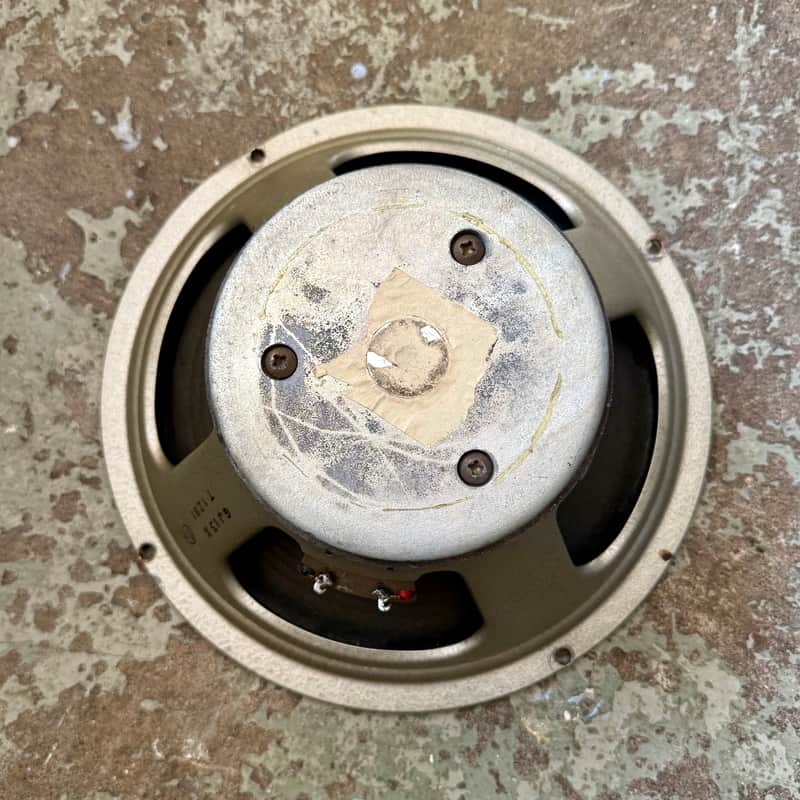 Celestion G12H-30 12” 16 ohm 30 watt guitar speaker  1970’s - Blackback Marshall original vintage uk England image 1
