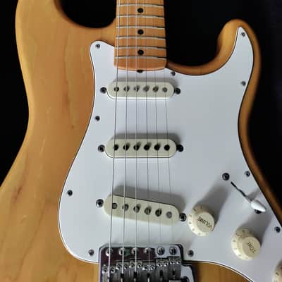 1997 Fender Stratocaster MIJ 1967 Reissue Natural Ash w/HSC image 13