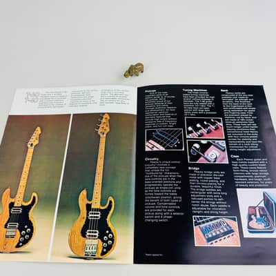 Peavey T-60 Guitar & T-40 Bass Brochure 1978 image 2