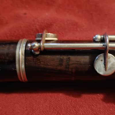 Oboe Jacques Albert (Brussel) Simple key system 1930s - Rosewood image 9