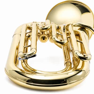 King 623 'Diplomat' Student Bb Baritone Horn in Clear Lacquer SN 662125 image 8