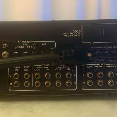 ✨ Marantz 2252B Vintage Stereo Receiver – Professionally Serviced – Partial Recap – 52 WPC – Custom Cover – BVA image 14