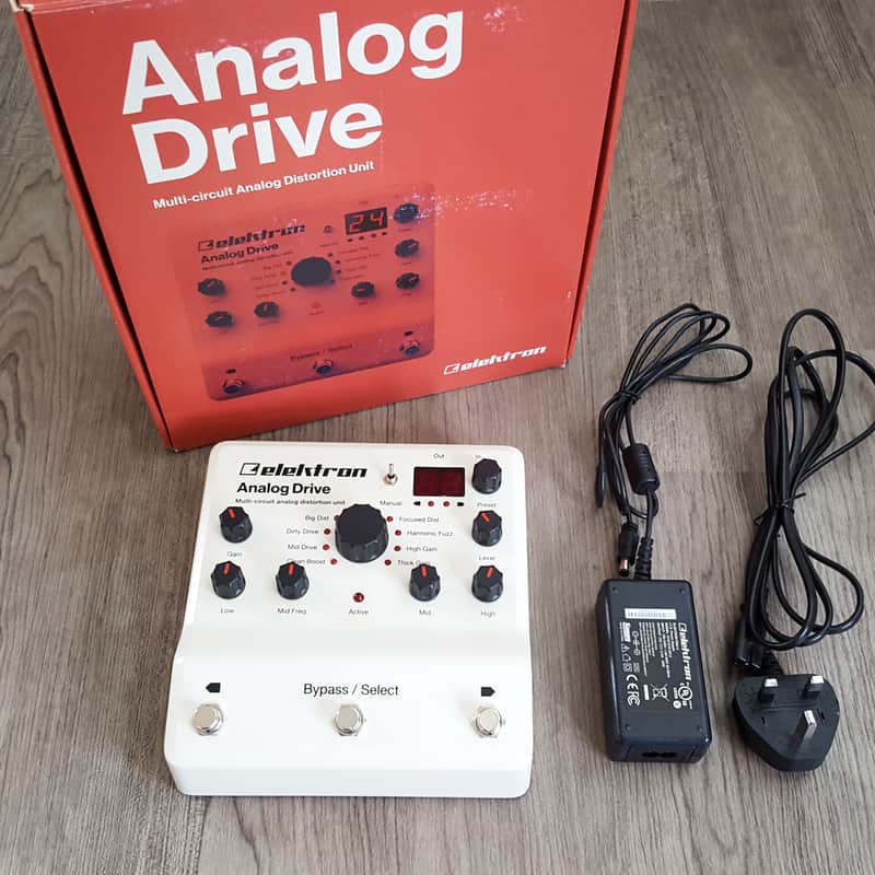 2010s Elektron Analog Drive White