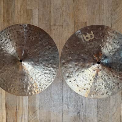 Meinl 14" Byzance Foundry Reserve Hi-Hat Cymbals (Pair) (980/1195g) VIDEO DEMO! image 3