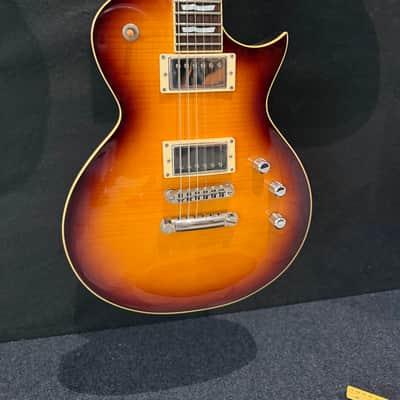 ESP E-II Eclipse Flame Maple Tobacco Sunburst 2014 image 1