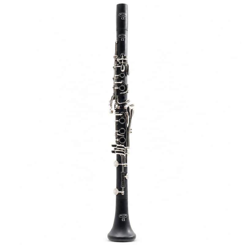 Backun BCLBALPHA-NK 'Alpha' Student Bb Clarinet Nickel-Plated Keys SN 2600467 image 1