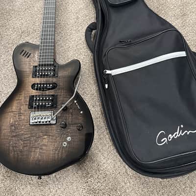 Godin xtSA 2010s - Trans Black image 1