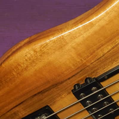 1994 Chip Wilson w/Kubicki Headless Fretless Neck Electric Bass Guitar (VIDEO! Fresh Setup) image 11