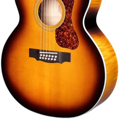 Guild F-2512E Deluxe Westerly 12-String Electro-Acoustic Antique Sunburst image 2