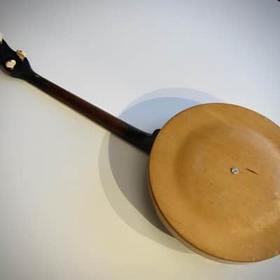 Gibson Tenor Banjo Model TB-1 Four String with Resonator Circa-1925-Dark Sunburst image 12