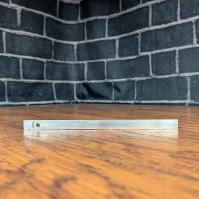 Slingerland 1960s Vintage Flat‑Base Stand Aluminum Leg – Original USA‑Made Hardware, Classic Mid‑Century Design image 4