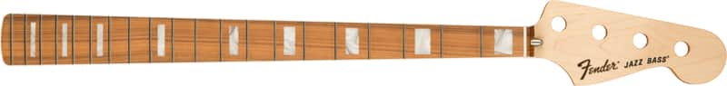 Fender Classic Series 70's Jazz Bass Neck 20 Medium Jumbo Frets Block Inlay Pau Ferro
