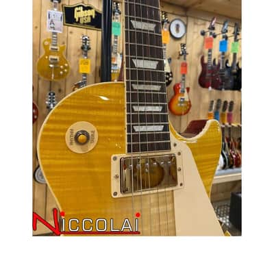 Gibson Les Paul Standard 50s Custom Shop Top Lemon Burst image 9