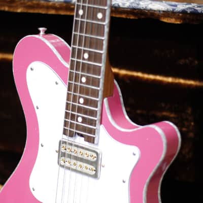 Perinetti Lancia Semi-Hollow - Pink Gold Sparkle image 9