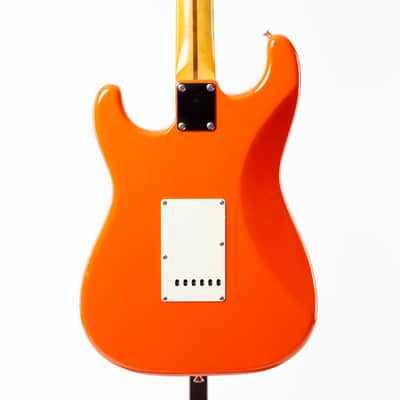 Squier Hank Marvin Stratocaster 1991 Fiesta Red image 5