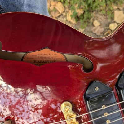 Epiphone Riviera P93 WR 2019 - Red Wine image 8