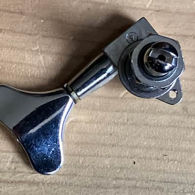 Single Aria Pro II Korea Samick Made Bass Guitar Bass Side Tuning Peg Head Magna image 4