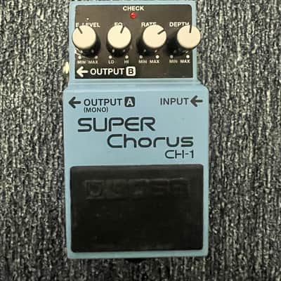 Boss CH-1 Super Chorus (Blue or Pink Label) 1989 - 2001 - Blue image 1