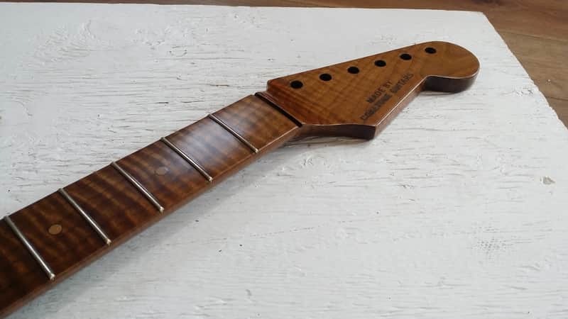 Coaltone Roasted 1 Piece Maple guitar Neck image 1