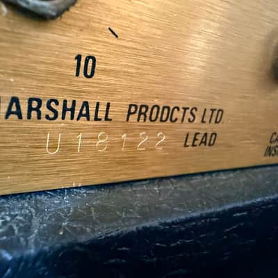 Marshall JCM 800 Lead Series Model 2205 2-Channel 50-Watt image 7