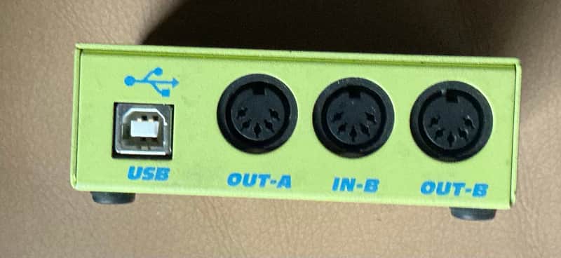 M-Audio MidiSport 2x2 USB MIDI Interface 2010s - Black image 1