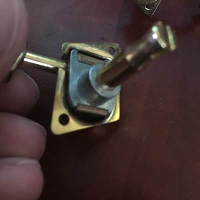 RARE 70s Gold Fender Vintage Guitar Tuners Tuning Machines image 3