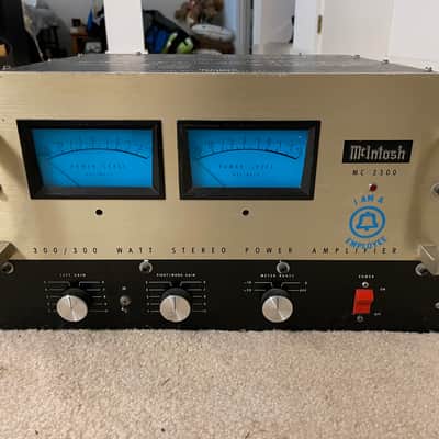 Grateful Dead McIntosh MC2300 Stereo Solid State Power Amplifier image 1
