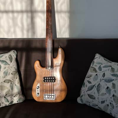 Regenerate Guitar Works VRB 5 String Fretless 2011 - Natural Gloss image 1