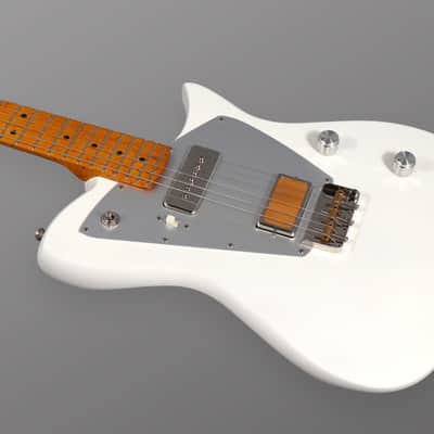 Rufini Guitars Zyco  2023 - Bianco Neve - Birdseye Maple. NEW. (Authorized Dealer) image 4