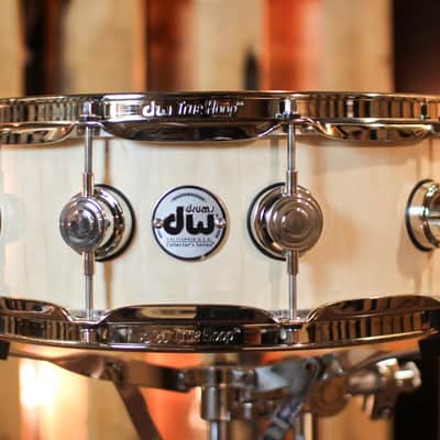 DW 5x14 Collector's SonicPly Natural Satin Oil Snare Drum - SO#1412872 image 1