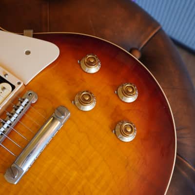 2016 Gibson Les Paul Standard R8 / Aged Ice Tea / Killer Top!! image 10