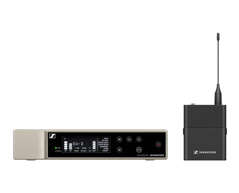 Sennheiser EW-D SK BASE SET (R1-6) Digital Wireless Bodypack Base Microphone Set image 1