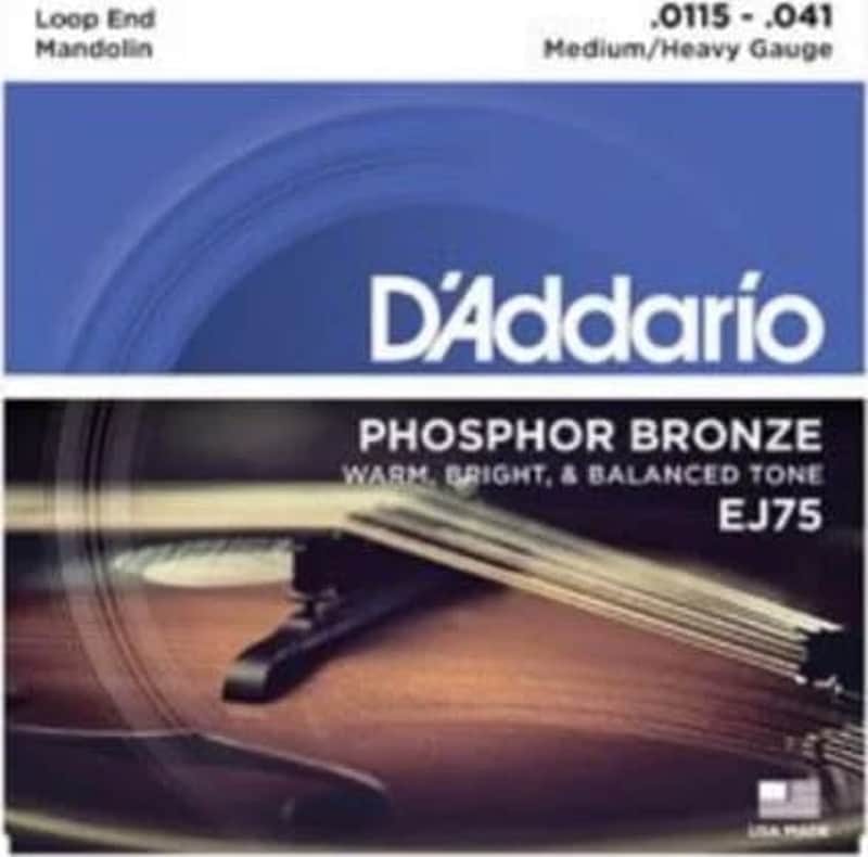 SET MANDOLIN PHOS BRZ MED/HVY image 1