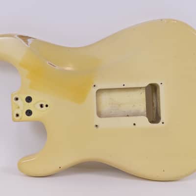 1978-1979 Fender Stratocaster BODY Olympic White 3-bolt 1970's Vintage 1975,1976,1977 image 4