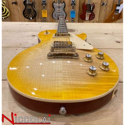 Gibson Les Paul Standard 50s Custom Shop Top Lemon Burst image 4