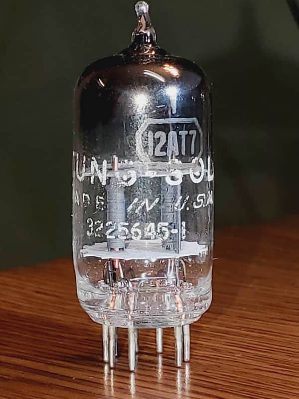 12AT7 Tung -Sol USA MaxiPreamp2/TV7 tested ( 1 ) tube lot image 1