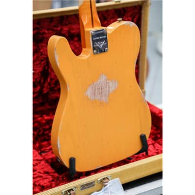 FENDER 50s Vibra Tele Heavy Relic Aged Butterscotch Blonde image 24