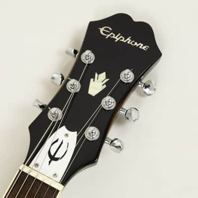 1983 Epiphone Riviera, Antique Sunburst, MIJ - Bonehead Model image 11