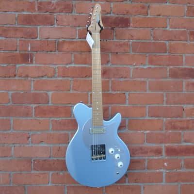 Eastman Fullertone SC'52 Ice Blue Metallic w/bag,demo image 1