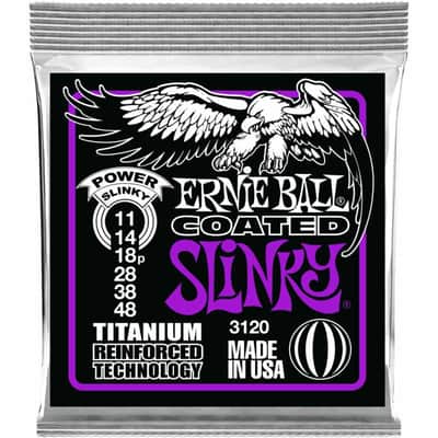 Ernie Ball 3120 Slinky rps coated titanium 11-48 image 1