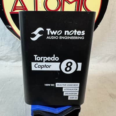 Two Notes Audio Engineering Torpedo Captor 8 100 Watt 8 Ohm Reactive Load Box Attenuator image 2