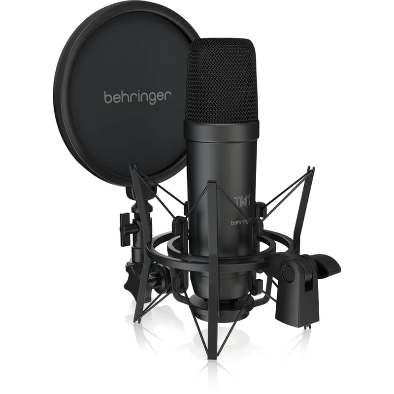 Behringer TM1 Dark Edition black - Condenser microphone image 1