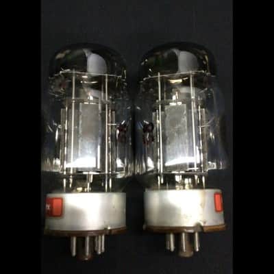 NICE PAIR GENALEX KT88 UK Gold Monarch VINTAGE Amp Vacuum Tubes TESTED O.9787 image 2